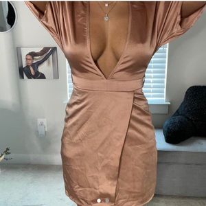 Missguided satin dress
